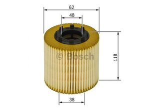 1016051591-BOSCH фильтр масляный (Германия, ) GC5 GC6 GC7 купить для ремонта Джили Джс 5