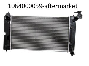 1064000059-AFTERMARKET радиатор охлаждения купить для ремонта Джили Эмгранд ЕС7