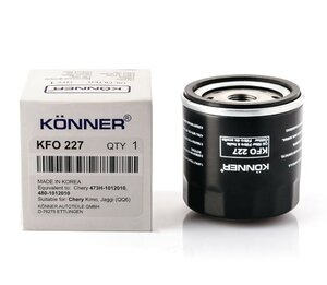 480-1012010-KONNER фильтр масляный KONNER купить для ремонта Чери Амулет 1.6