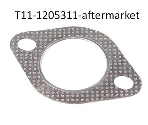 t11-1205311-AFTERMARKET прокладка глушителя приемной трубы Чери Тигго Тигго 2 Истар Заз Форза 1.5 1.8 2.0 2.4 МКПП АКПП купить для ремонта Чери Заз Форза