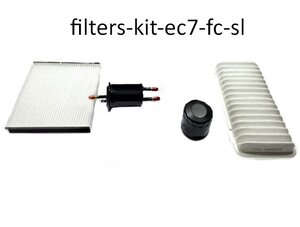 FILTERS-KIT-EC7-FC-SL-Geely комплект фильтров EC7/FC/SL купить для ремонта Джили Эмгранд ЕС7