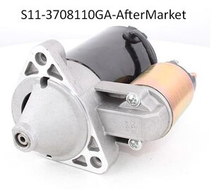 S11-3708110GA-AFTERMARKET стартер купить для ремонта Чери Джаги